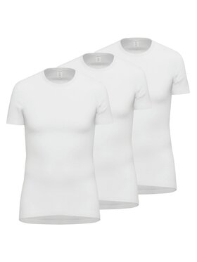 AMMANN AMMANN T-Shirt 27766 Biały Comfort Fit