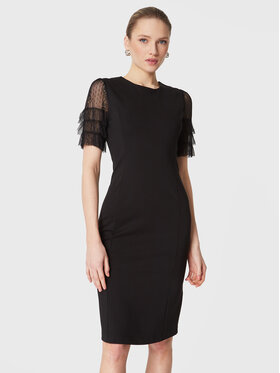 TWINSET TWINSET Ежедневна рокля 231TP2050 Черен Slim Fit
