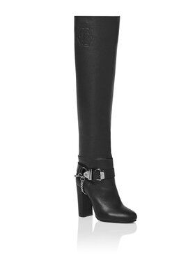 PHILIPP PLEIN PHILIPP PLEIN Kozačky 5825 Černá