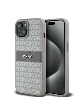 DKNY DKNY Etui na telefon Apple iPhone 15 Plus Beżowy
