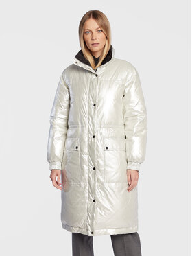 Bruuns Bazaar Bruuns Bazaar Vatovaná bunda Lovisa BBW2993 Bílá Regular Fit