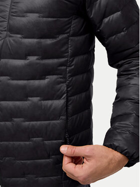 Jack Wolfskin Puhovka Passamani A61836 Črna Regular Fit