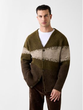 Guess Guess Sweter 180895 Beżowy Classic Fit