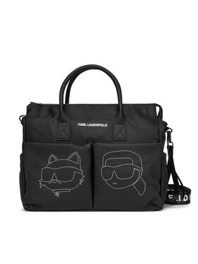 Karl Lagerfeld Kids Karl Lagerfeld Kids Prebaľovacia taška Z30558 Čierna