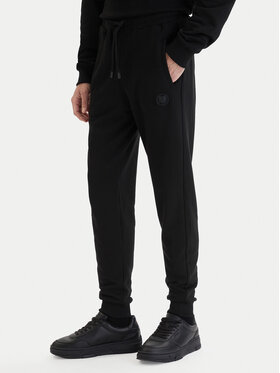 Plein Sport Plein Sport Melegítő alsó SAFC MJT2788 STE003N Fekete Regular Fit