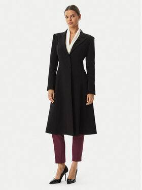 Rinascimento Rinascimento Übergangsmantel CFC0127999003 Schwarz Slim Fit