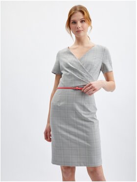 Orsay Orsay Sukienka 490466887000__38 Szary Regular Fit