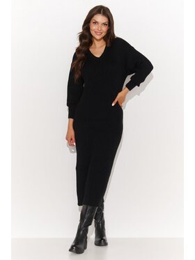 Numinou Numinou Sweter NU_S94 Czarny Regular Fit