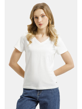 Cross Jeans Cross Jeans T-Shirt 56250-008 Biały