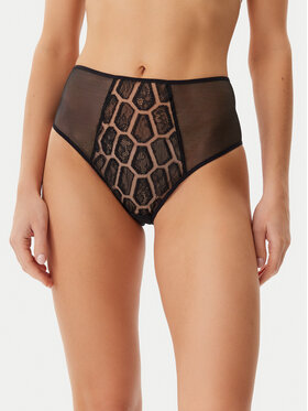 Chantelle Chantelle Mutande classiche a vita alta Reptilia C01LC5 Nero