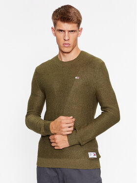 Tommy Jeans Tommy Jeans Светр DM0DM15060 Зелений Regular Fit