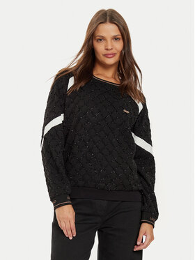 Liu Jo Sport Liu Jo Sport Pulover TF4276 J4761 Črna Regular Fit