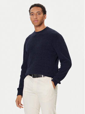 BOSS BOSS Sveter P-Horso 50549989 Tmavomodrá Regular Fit