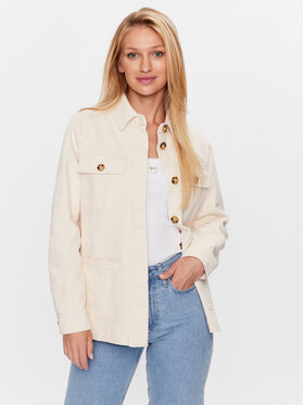 Saint Tropez Saint Tropez Giacca di jeans 30512309 Beige Oversize
