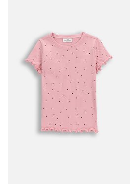 Coccodrillo Coccodrillo T-Shirt WC6143201HGK-007 Różowy Regular Fit