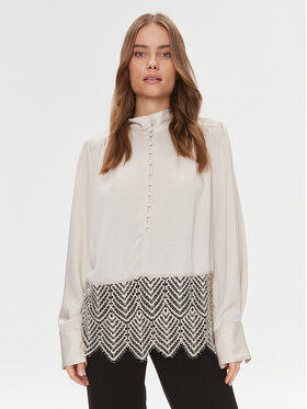 Bruuns Bazaar Bruuns Bazaar Halenka BBW3741 Écru Relaxed Fit