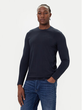 Bugatti Bugatti Longsleeve 8330-85044D Dunkelblau Regular Fit