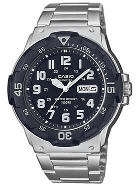 Casio Casio Zegarek MRW-200HD-1BVEF Srebrny