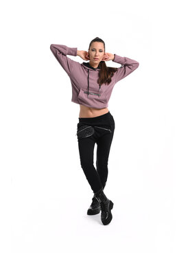 MANDRAGORA MANDRAGORA Pantaloni da tuta Wężymord Nero Baggy Fit