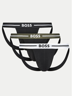 BOSS BOSS Jock Strap alsónadrág szett 50517823 Fekete