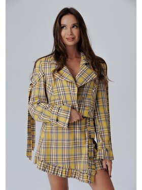 LAURELLA LAURELLA Sako 8TU003 Žlutá Regular Fit