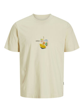 Jack&Jones Jack&Jones T-Shirt Varenna 12273162 Μπεζ Regular Fit