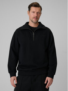 4F 4F Μπλούζα SPORT STORIES 25/26 Μαύρο Regular Fit