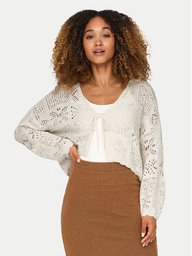 ONLY ONLY Kardigan Beach 15257604 Biały Regular Fit
