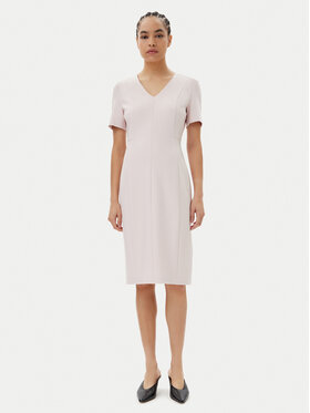 BOSS BOSS Sukienka codzienna Damaisa 50490044 Różowy Slim Fit