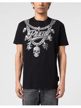 PHILIPP PLEIN PHILIPP PLEIN T-Shirt 31293 Černá Regular Fit