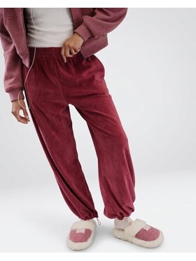 Le Songe Le Songe Spodnie materiałowe RUE Różowy ciemny Basic Fit