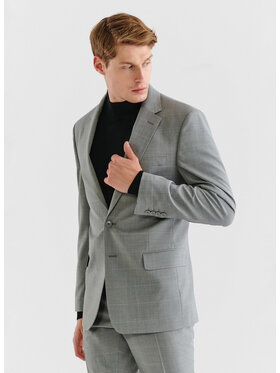 Pako Lorente Pako Lorente Marynarka P23SF-3G-011 Szary Slim Fit