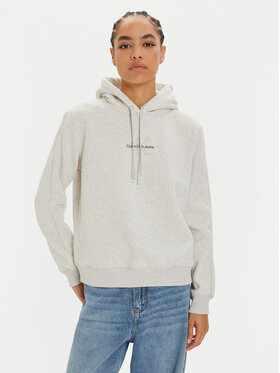 Calvin Klein Jeans Calvin Klein Jeans Суитшърт Monologo J20J223536 Сив Regular Fit