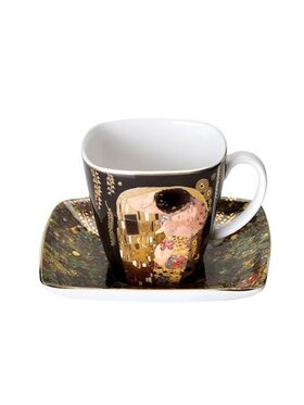 Goebel Goebel Filiżanka ze spodkiem G. Klimt - Pocałunek Kolorowy