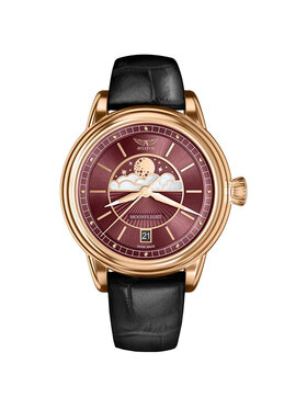 Aviator Aviator Zegarek V.1.33.2.265.4BM Czarny