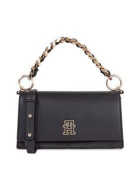 Tommy Hilfiger Tommy Hilfiger Дамска чанта Th Evening Crossover AW0AW15234 Черен