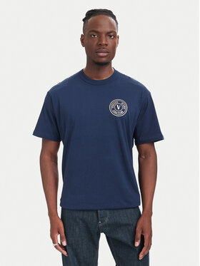 Versace Jeans Couture Versace Jeans Couture T-shirt 80GAHT04 CJ00T Tamnoplava Regular Fit