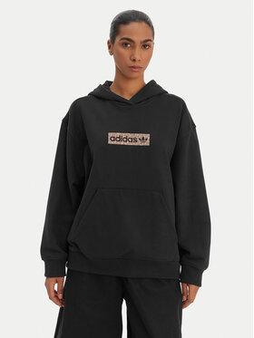 adidas adidas Bluza KD2823 Czarny Oversize