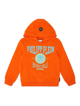 PHILIPP PLEIN PHILIPP PLEIN Felpa 27775 Arancione Regular Fit
