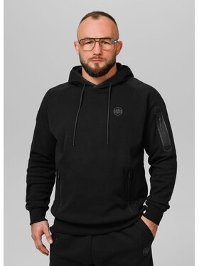 PITBULL PITBULL Bluza Bermuda Czarny Regular Fit