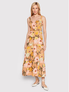 Roxy Roxy Rochie de vară Sunnier Shores URJWD03116 Bej Regular Fit