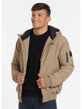 PITBULL PITBULL Kurtka zimowa Kurtka zimowa męska Balboa II 3XL Beżowy Regular Fit