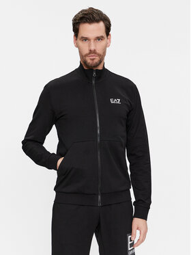 EA7 Emporio Armani EA7 Emporio Armani Pulóver 3DPM61 PJ05Z 1200 Fekete Regular Fit