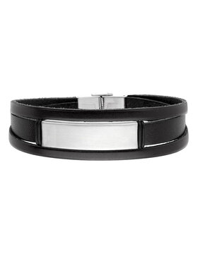 Manoki manoki Bransoletka BA1138B Czarny