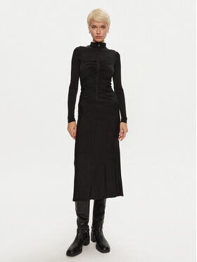 PINKO PINKO Rochie de zi Dimitrova 104502 A29B Negru Slim Fit