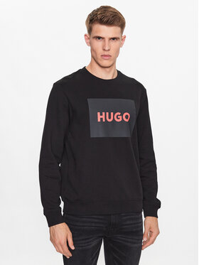 Hugo Hugo Džemperis ar kapuci Duragol222 50467944 Melns Regular Fit