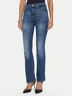 Guess Guess Дънки W4YA0L D5926 Тъмносин Flare Fit