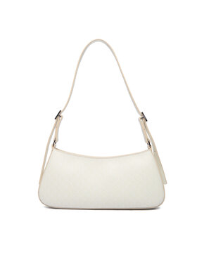 Calvin Klein Calvin Klein Handtasche Emblem Aop Small Shoulder Bag LV04F3324G Écru