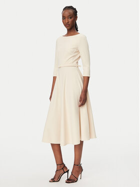 Rinascimento Rinascimento Abito da cocktail CFC0127892003 Beige Regular Fit