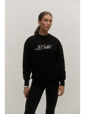 Le Collet Le Collet Bluza PATRICIA Czarny Regular Fit